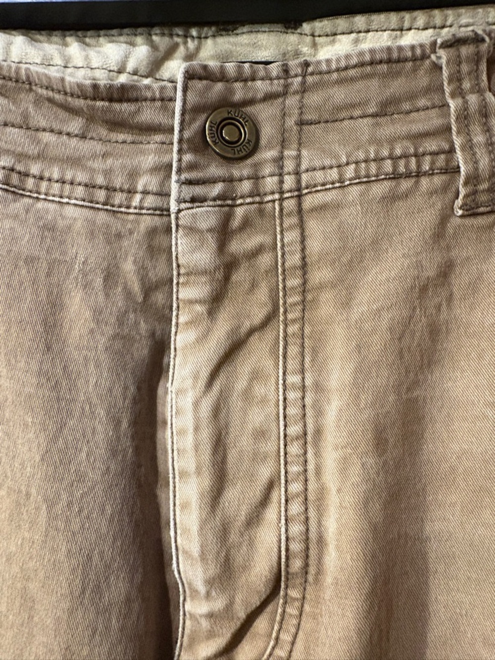 Kuhl Men's Tan Chinos—Distressed